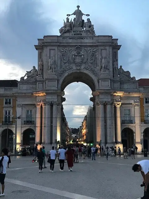 Arco da Rua Augusta, Lisbon, Portugal