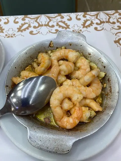 Garlic Shrimp at Cervejaria Ramiro, Lisbon