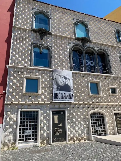 The spiked facade of Lisbon's Casa dos Bicos