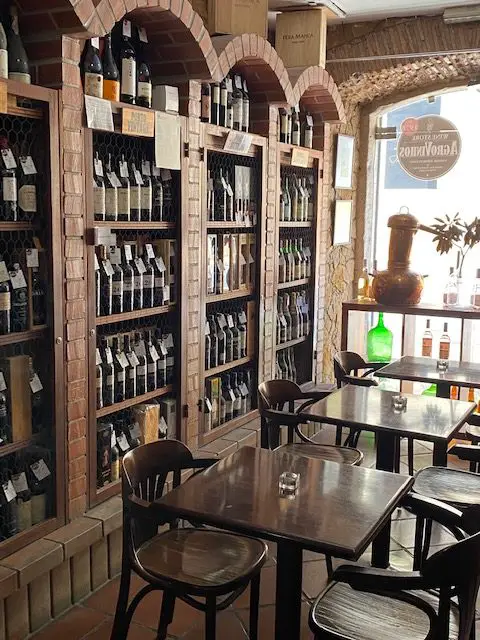 Wine tasting Room at Agrovinhos wine cellar, Lisbon, Portugal