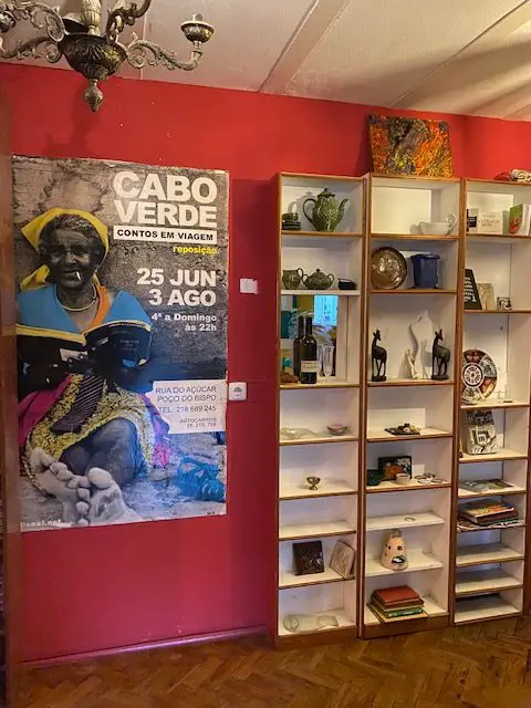 Cultural display at Lisbon's Fabrica Fábrica Braço de Prata