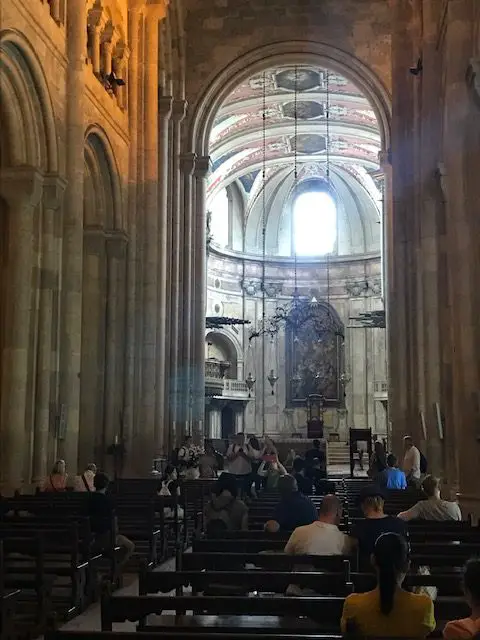 Lisbon Cathedral interior