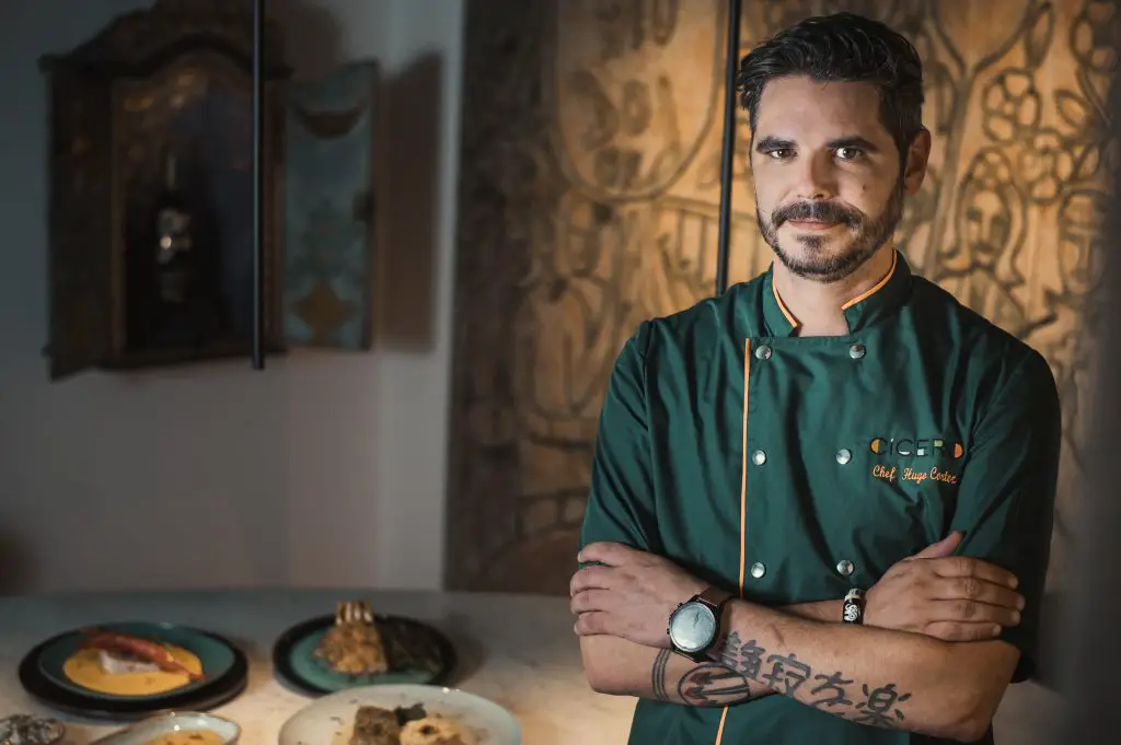 Chef Hugo Cortez of Cicero Bistrot, Lisbon