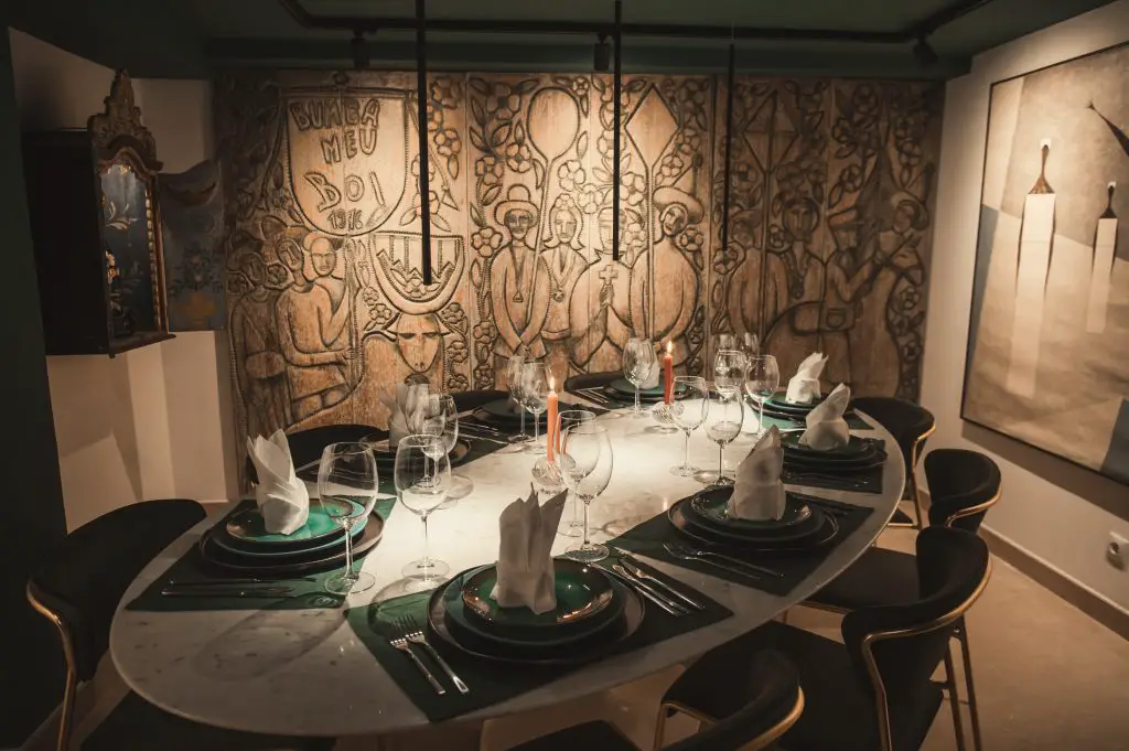 The Origin Room at Lisbon's Cicero Bistrot can be booked for groups of 8-10 people