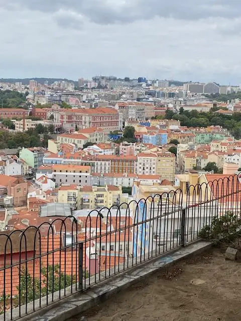 Lisbon's Miradouro da Nossa Sra. do Monte scenic viewpoint