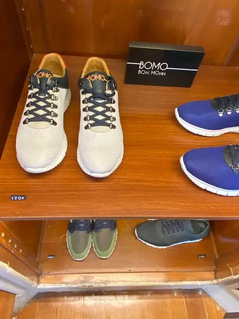 Bomo Designer Shoes on display at Embaixada Shopping Gallery, Lisbon