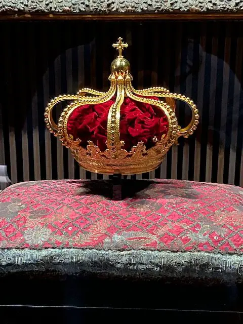 Portuguese Royal Crown held in the collection of the Museu do Tesouro Real (Royal Treasure Museum) in Lisbon