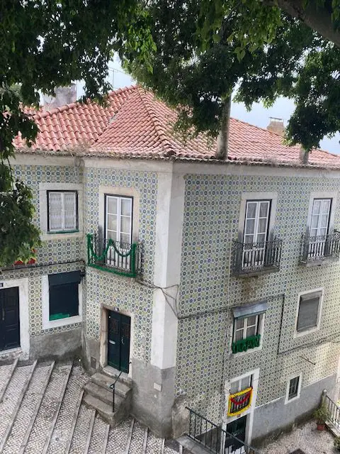 Tiled house in Alfama