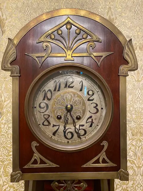 One of many art deco clocks in Lisbon's Berard Art Deco Museum (BMAD)