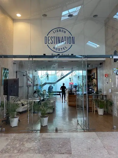 Lisbon Destination Hostel, on the second floor of Lisbon's central Rossio Train Station