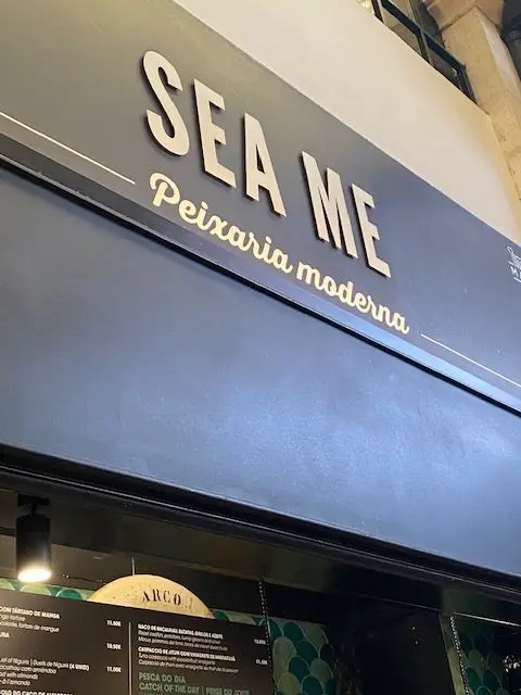Sea Me Seafood at Lisbon's Time Out Market