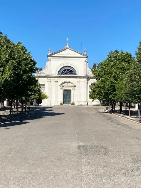 Chapel of Prazeres Cemetery, Lisbon, Portugal