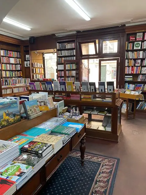 The interior of Livraria Ferin on Lisbon's Rua Nova do Alamada
