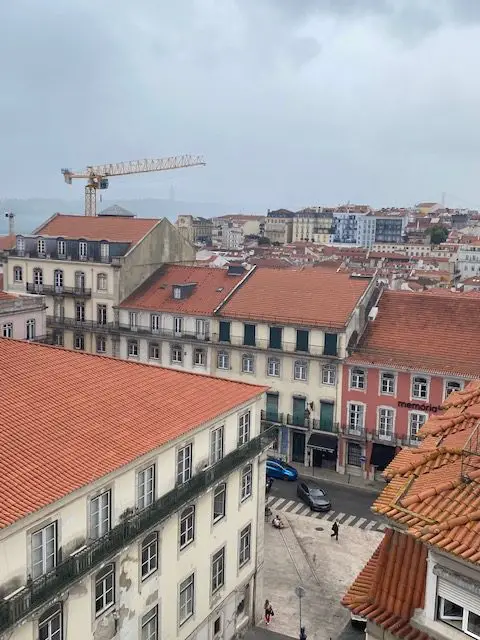 Lisbon's downtown is characterized by blocky, four-story concrete buildings that went up during the reconstruction after the 1755 earthquake